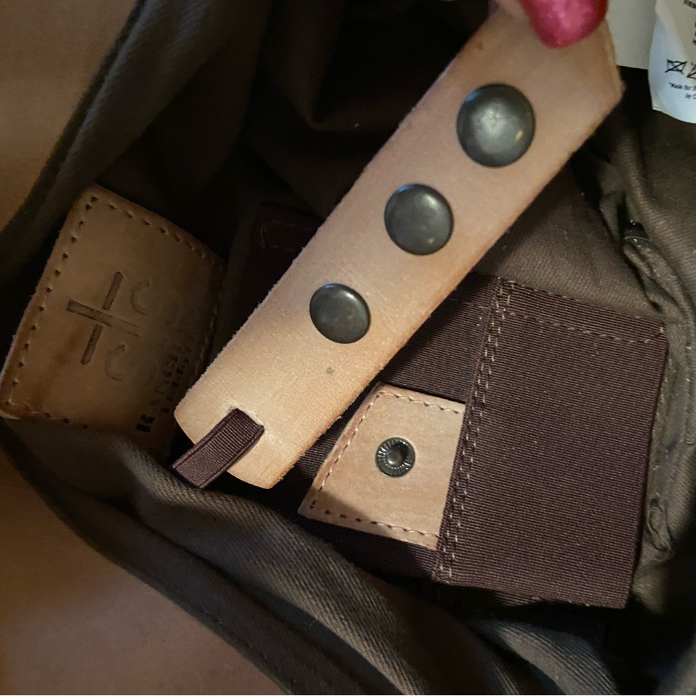 STS Ranchwear Tan and Cream Hobo Bag - Picture 13 of 16